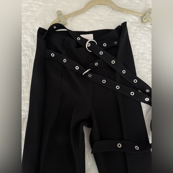 cinq a sept Pants - Cinq à Sept Black Belted Pants - Size 6